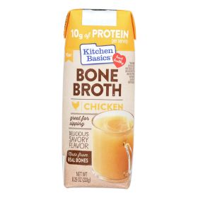 Kitchen Basics Chicken Bone Broth - Case Of 12 - 8.25 Fz
