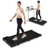 Walking Pad Under Desk Treadmill for Home Office -2.5HP Walking Treadmill 0.6-4MPH 300LBS Capacity Treadmill for Walking Running Remote Control Batter