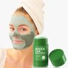 Green Tea Mask Stick for Face,10 Minutes Blackhead Remover with Green Tea Extract, Moisturizing Face mask, Green Mask Stick for Face Moisturizing