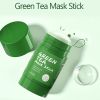 Green Tea Mask Stick for Face,10 Minutes Blackhead Remover with Green Tea Extract, Moisturizing Face mask, Green Mask Stick for Face Moisturizing