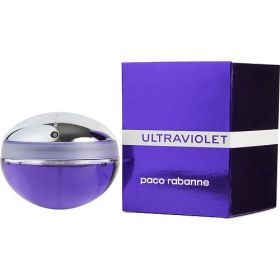 ULTRAVIOLET by Paco Rabanne (Scent: Orange Pepper, Fresh Almond, Brazilian Rosewood, Pepper, Pimento, Coriander, Apricot, Rose, Jasmine, Violet, Japanese Osmanthus, Cedar, Vanilla, Patchouli, Amber, Option: WOMEN, size: 2.7 OZ)