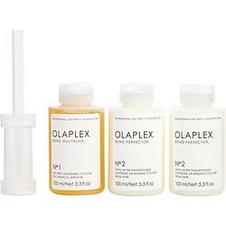 Olaplex By Olaplex (TRAVELING STYLIST KIT: #1 BOND MULTIPLIER 3.3 OZ + #2 BOND PERFECTOR 2 X 3.3 OZ + 1 DOSING DISPENSER)