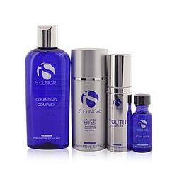 Is Clinical By Is Clinical (Pure Renewal Collection: Cleansing Compelx 180ml + Active Serum 15ml + Youth Complex 30g + Eclipse SPF 50 Sunscreen Cream 100g  --4pcs)