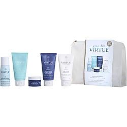 Virtue By Virtue (MINI MUST-HAVES KIT: RECOVERY SHAMPOO 2 OZ & RECOVERY CONDITIONER 2 OZ & UN-FRIZZ CREAM 2 OZ & 6-IN-1 STYLER 2 OZ & TREATMENT MASK 0.5 OZ)
