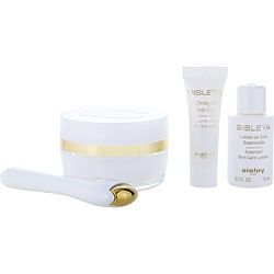 Sisley By Sisley (Sisleya L'Integral Anti-Age Eye and Lip Contour Cream Discovery Set: Sisleya L'Integral Anti-Age Eye and Lip Contour Cream 15ml +  Sisleya Essential Skin Care Lotion 15ml + L'Intégral Anti-Age 4ml + Massage Tool --4pcs)