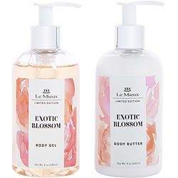 Le Mieux By Le Mieux (Exotic Blossom Set: Body Gel 8oz & Body Butter 8oz --2pcs)